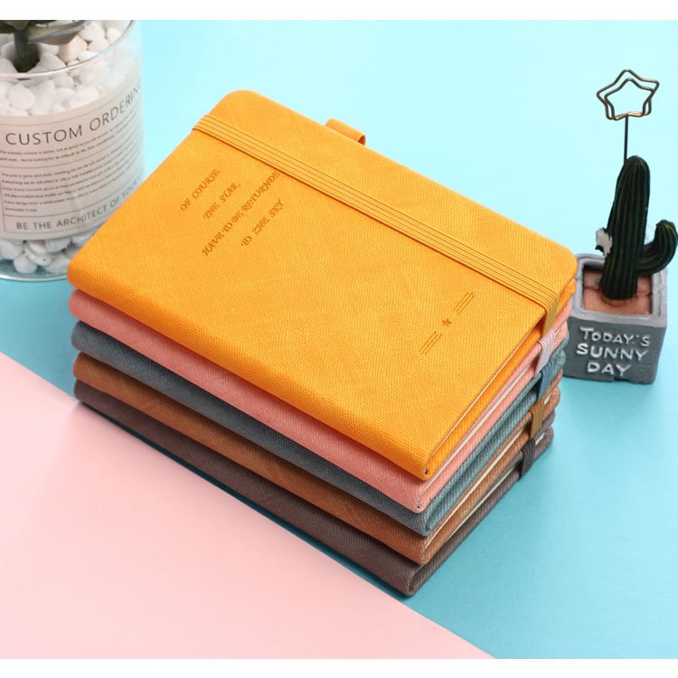 Hardcover Printed PU Custom Notebook