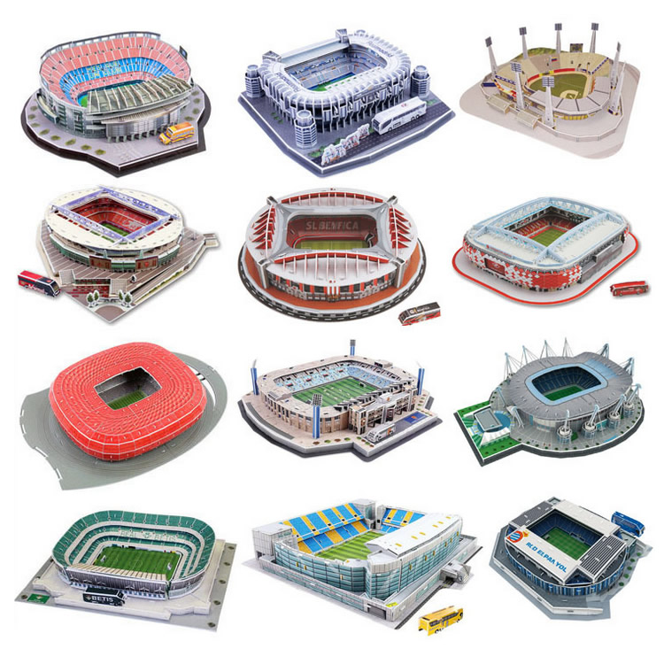 Custom Football Stadiums 3D Puzzles