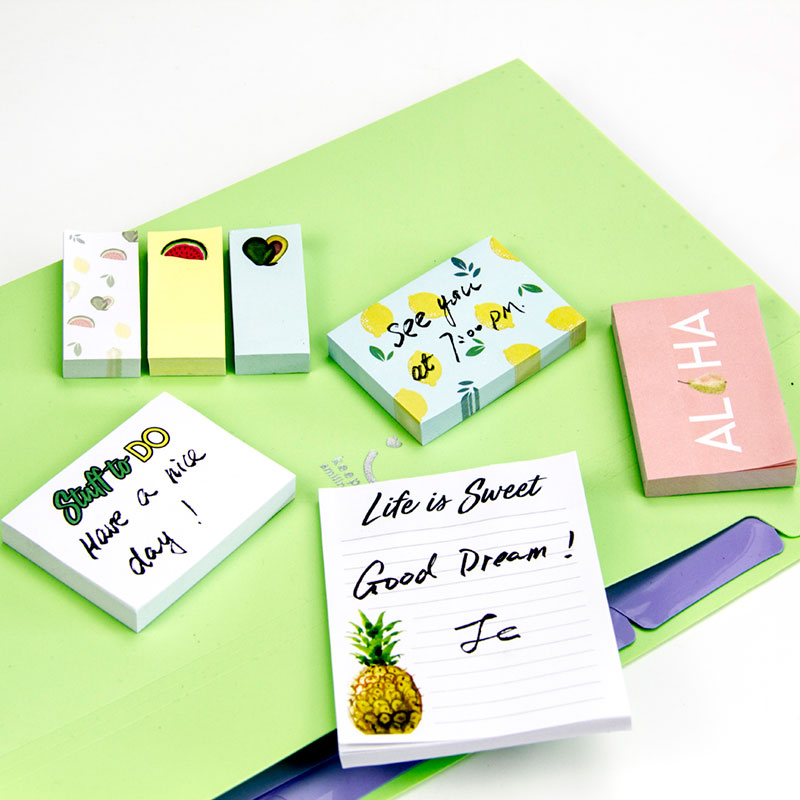 New Arrivals Custom Sticky Note Pad Paper Sticky Cube