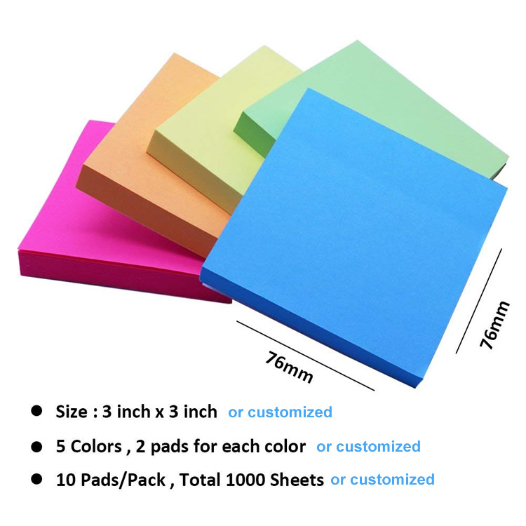 Promotional Diary Paper Writing Sticky Notes Pads