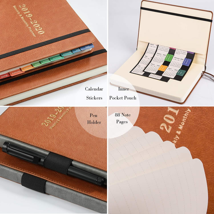 2021 Custom Agenda Planner Leather Notebook