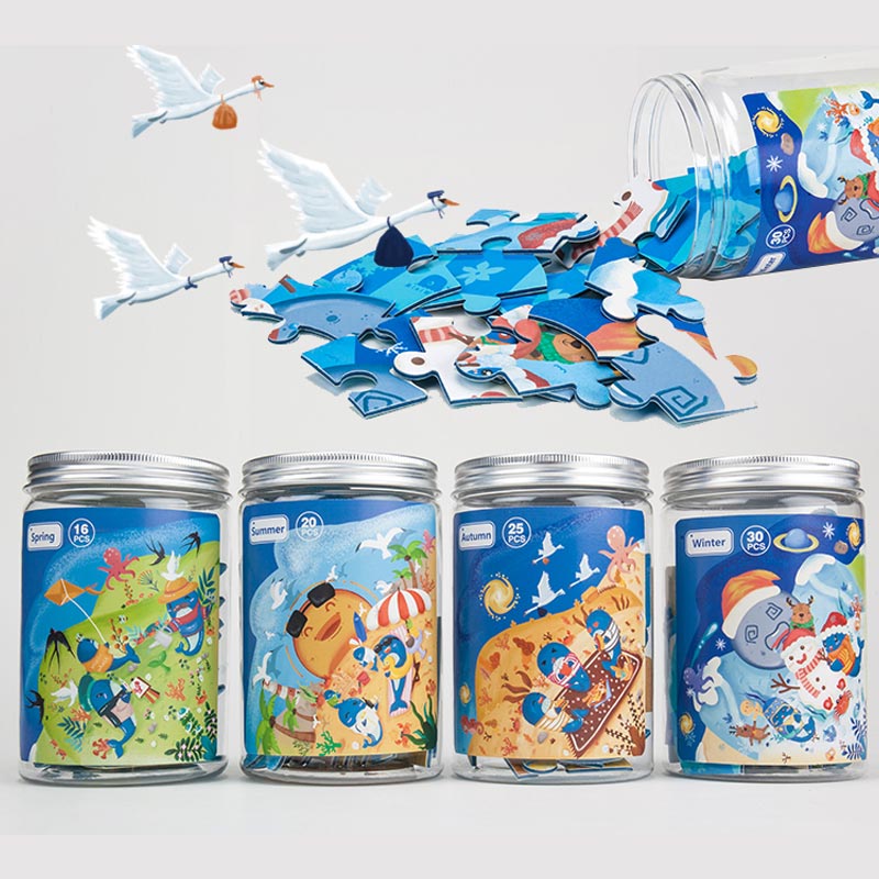 Kids Wooden Puzzle Custom