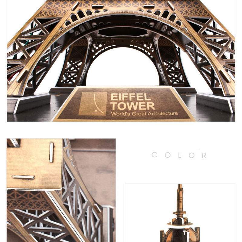 Low Price Eiffel Tower 3D Puzzle