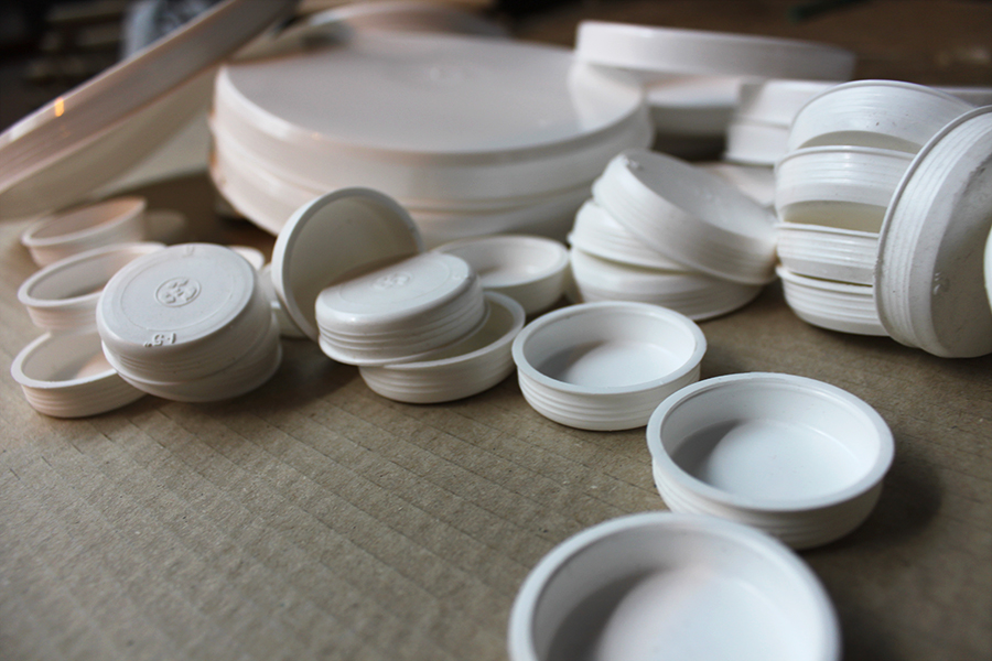 plastic-end-caps postal tube plastic end caps