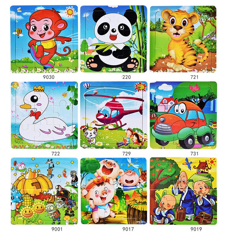 Wood Puzzles For Kids