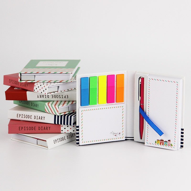 New Arrivals Notepad_note Pad And Pen Gift Set Custom Sticky Note Pad Notepad With Pen