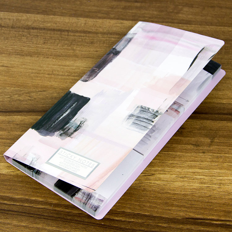 New Arrivals Printing Folding Memo Pad Custom Sticky Note Set