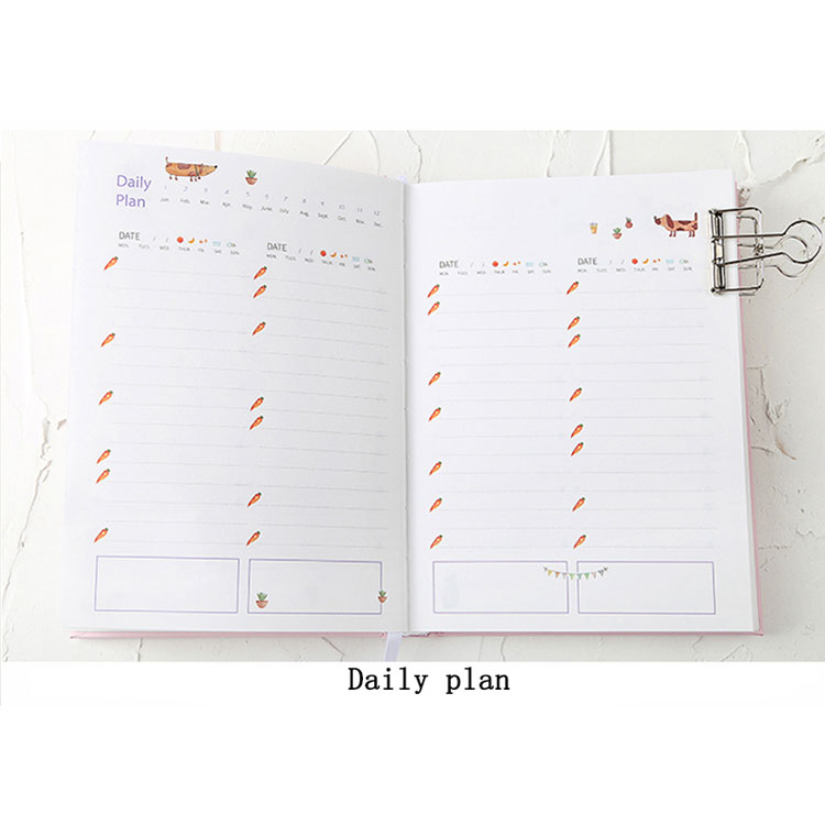 365 Planner Binder Calendar Travel Budget Yearly Planner Notebook