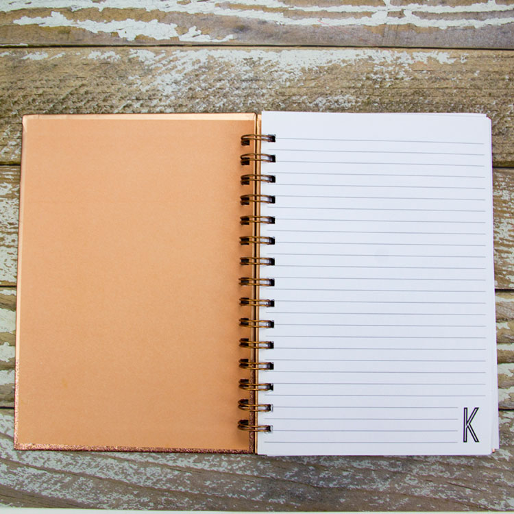 China Gold Notebook Factory
