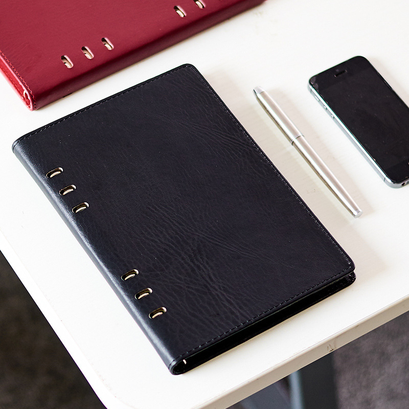 A4 Notebook Premium Leather Compendium Portfolio