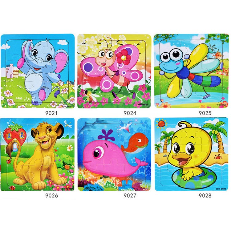 Wood Puzzles For Kids