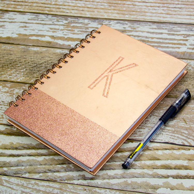 China Gold Notebook Factory