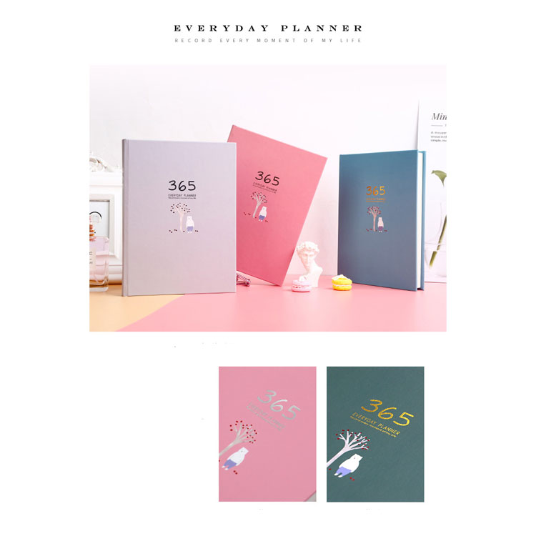 365 Planner Binder Calendar Travel Budget Yearly Planner Notebook