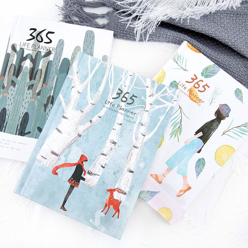 365 Planner Binder Calendar Travel Budget Yearly Planner Notebook