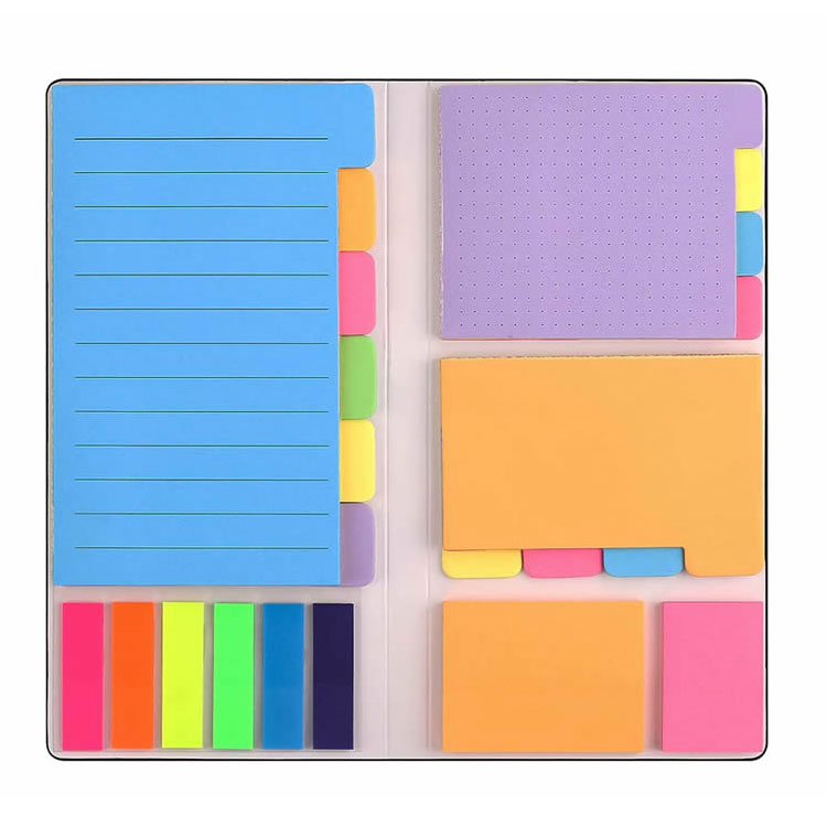 Personalized Memo Pad Sticky Notes Custom Logo Memo Pad Sticky Notes Book Set Customized